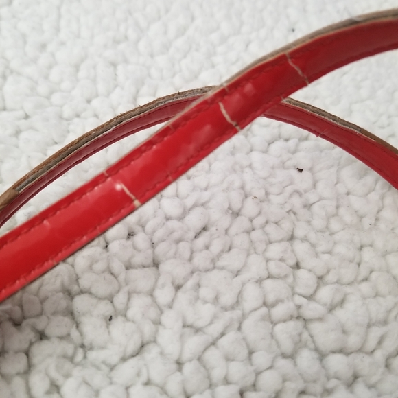 COACH Orange Coated Canvas & Leather Painted Dot Tote Satchel Bag #29432 Handbag - Picture 8 of 8